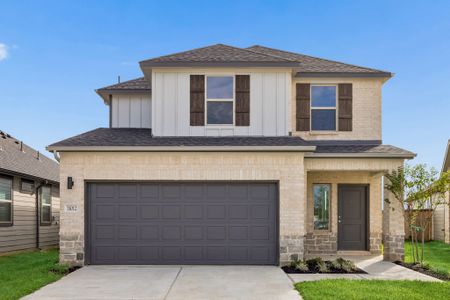 New construction Single-Family house 31012 Rena Coast Dr, Huffman, TX 77336 plan Magnolia | Riviera Pines - image