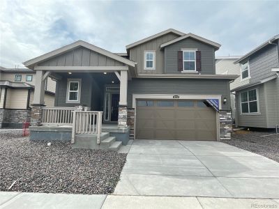 New construction Single-Family house 4714 Kipp Place, Brighton, CO 80601 Tabor- photo 0