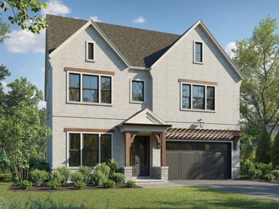 New construction Single-Family house 3495 Vermillion Vw, Suwanee, GA 30024 plan The Livingston - image