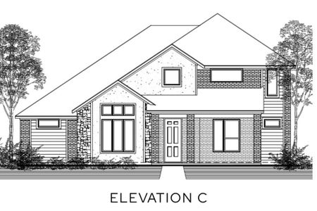 New construction Single-Family house Waxahachie, TX 75165 plan The Magnolia - Rear Entry - image