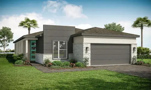 New construction Single-Family house 9731 Sw Indra Wy, Port St. Lucie, FL 34987 - image