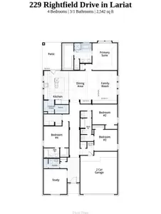 New construction Single-Family house 229 Rightfield Dr, Liberty Hill, TX 78642 plan VanGogh - image 3
