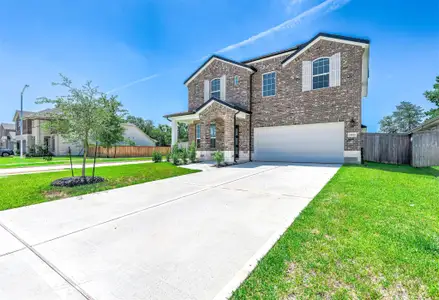 New construction Single-Family house 14343 Azalea Tree Dr, Magnolia, TX 77354 plan The Somerville (3L16) - image