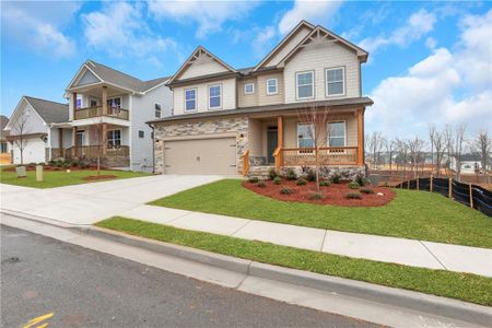 New construction Single-Family house 192 Candlewood Lane, Hoschton, GA 30548 Davidson- photo 0