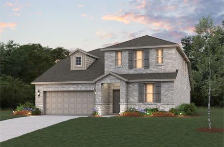 New construction Single-Family house 2612 Freeman Street, Van Alstyne, TX 75495 Cascade- photo 0