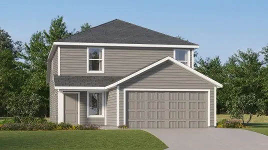 New construction Single-Family house 105 Astro Ave, Hutto, TX 78634 plan Morrow - image