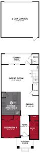 New construction Single-Family house 655 Clark St, Oviedo, FL 32765 plan Richmond Interior - image
