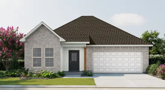 New construction Single-Family house 10722 Sky Creek Ln, Beasley, TX 77417 plan Birch III G - image 1