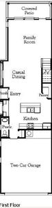 Champagne lpan First floor Diagram