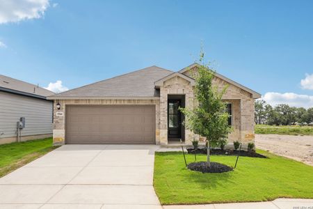 New construction Single-Family house 5566 Ennis Trce, San Antonio, TX 78253 plan Allen (840) - image