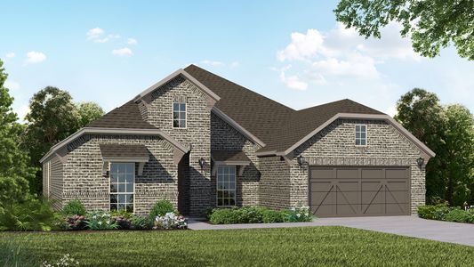 Plan 1688 Elevation B by American Legend Homes