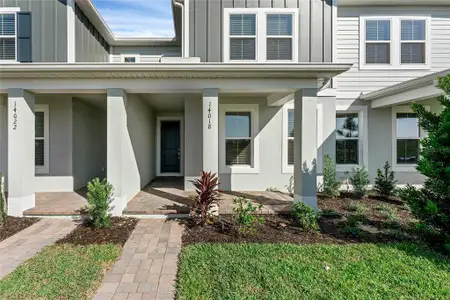 New construction Townhouse house 13536 Autumn Harvest Ave, Winter Garden, FL 34787 plan Newton - image