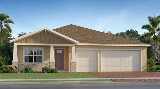 New construction Single-Family house 1357 Se Willow Oaks St, Port St. Lucie, FL 34984 plan Treviso - image
