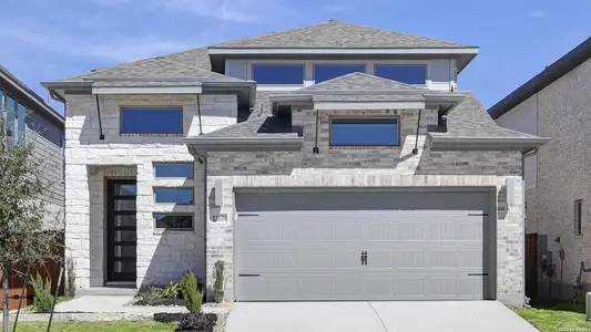 New construction Single-Family house 12619 Cotorra Spgs, San Antonio, TX 78254 plan 2332W - image