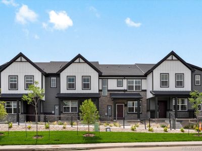New construction Townhouse house 1616 Riverplace Dr, Unit 2, Windsor, CO 80550 plan The Willow - image