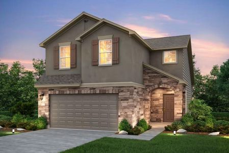 New construction Single-Family house 204 Queen Topsail Way, Kyle, TX 78640 Gordon- photo 0