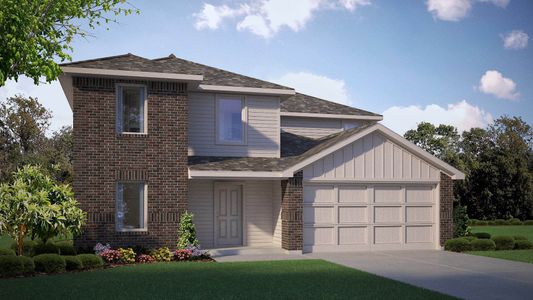 New construction Single-Family house 1701 Sand Pine Ln, Fort Worth, TX 76140 plan DALLAS - image