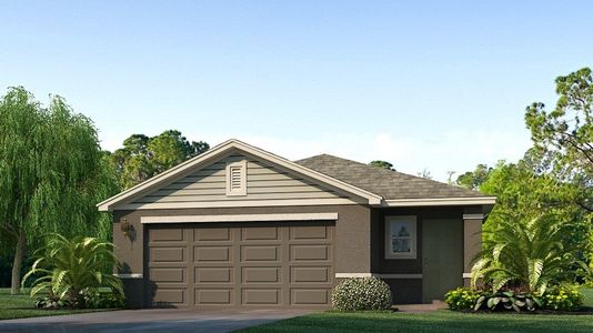 New construction Single-Family house 4005 Direct Green Pl, Bradenton, FL 34208 Harper- photo 0