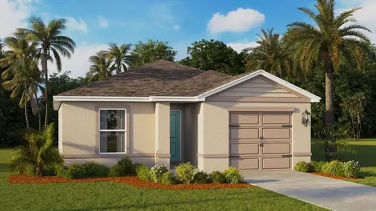 New construction Single-Family house 1131 Amber Waves Ct, Lake Wales, FL 33859 plan GREENBRIAR - image