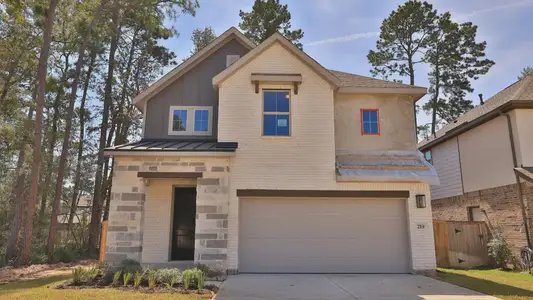 New construction Single-Family house 219 Brecon Buff Dr, Willis, TX 77318 plan Wayfinder - image