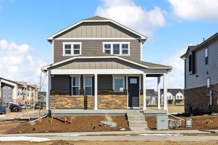 New construction Single-Family house 22294 E 6Th Pl, Aurora, CO 80018 plan LARIMER - image