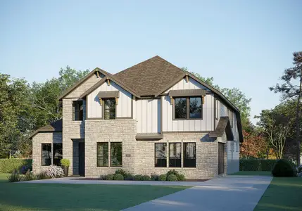 New construction  house 9824 Palermo Dr, Forney, TX 75126 plan Harrison - image