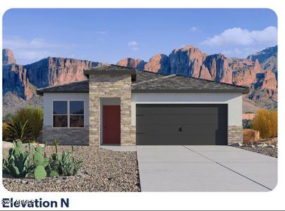 New construction Single-Family house 25337 W Sunland Avenue, Buckeye, AZ 85326 Cardinal- photo 0