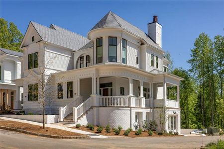 New construction Townhouse house 11520 Serenbe Ln, Chattahoochee Hills, GA 30268 null- photo 0