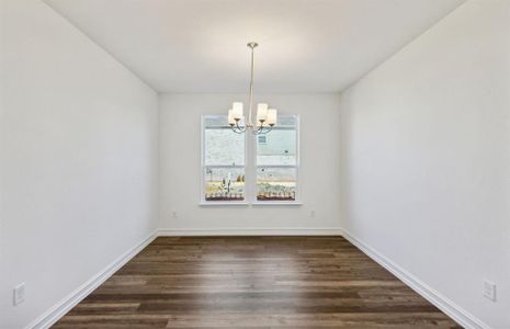 Airy dining area *real home pictured