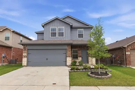 New construction Single-Family house 2013 Crested Jay Dr, Crandall, TX 75114 plan X30H Hanna - image