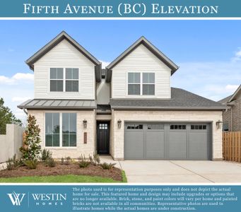 New construction Single-Family house 2018 Escobar St, Todd Mission, TX 77316 plan The Fifth Avenue - image