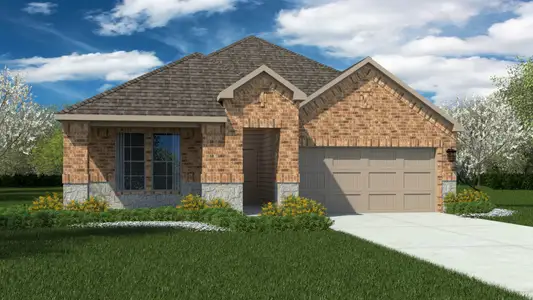 New construction Single-Family house 2705 Flycatcher Dr, Denton, TX 76205 plan Texas Mockingbird - image
