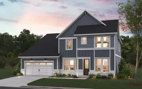 New construction Single-Family house Lee Vaughn Rd, Simpsonville, SC 29681 plan Norwood - image