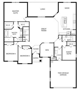 New construction Single-Family house 3869 Walker Lake Rd, Bartow, FL 33830 plan The Manchester (Lot 1) - image 3