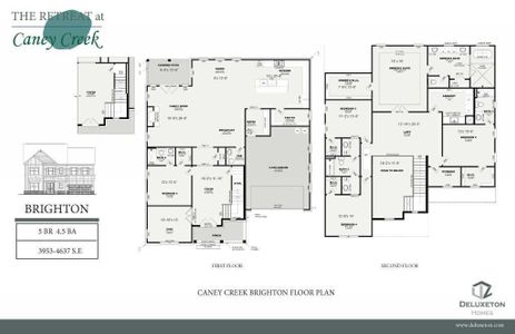 New construction Single-Family house 725 Caney Fork Rd, Alpharetta, GA 30005 plan Brighton - image