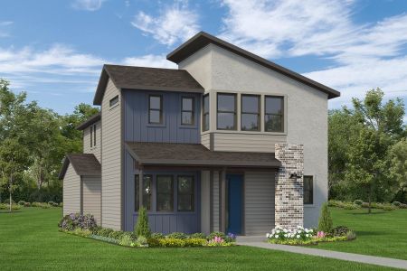 New construction Townhouse house 7806 Longhorn Ballroom Dr, Montgomery, TX 77316 - image