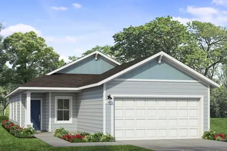New construction Single-Family house 904 Windrow Run, Hutto, TX 78634 plan Heritage Mill 1468 - image