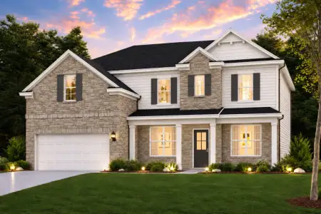New construction Single-Family house 3925 Silver Pine Trl, Cumming, GA 30028 plan Sapling - image