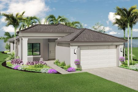 New construction Single-Family house 14243 Sw Waterfall Ln, Port St. Lucie, FL 34987 Seirra- photo 0