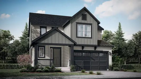 New construction Single-Family house 39837 Bradley St, Elizabeth, CO 80107 plan Evans - image