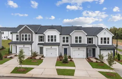 New construction Townhouse house 3032 Hammer Creek Rd, Durham, NC 27704 - image