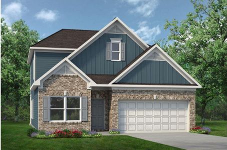 New construction Single-Family house 568 Summerfield Lane, Cartersville, GA 30120 Caldwell- photo 0