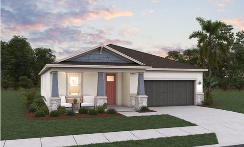 New construction Single-Family house 2401 River Hall Pkwy, Alva, FL 33920 plan Lucca - 18269 - image