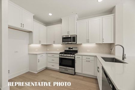 Beautiful finishes and thoughtful design make this kitchen stand out form the crowd! REPRESENTATIVE PHOTO