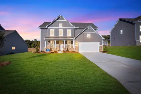 New construction Single-Family house 149 Willow Bend Rd, Hiram, GA 30141 plan Baldwin - image 2