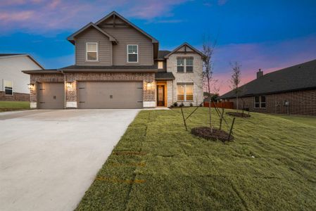 New construction Single-Family house 1408 Whitetail Ln, Azle, TX 76020 Navasota- photo 2 2