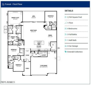 New construction Single-Family house 13544 W Phacelia Lane, Peoria, AZ 85383 - photo 0