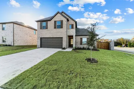 New construction Single-Family house 536 Stone Hollow Dr, Van Alstyne, TX 75495 plan Ellerdale DEF - image