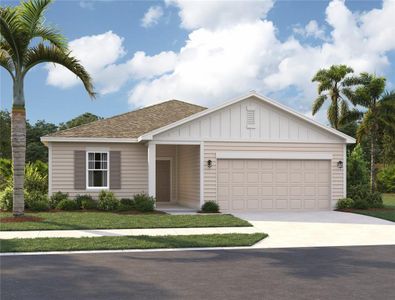 New construction Single-Family house 2256 Broadbrook Dr, St. Cloud, FL 34771 Badland II Homeplan- photo 0