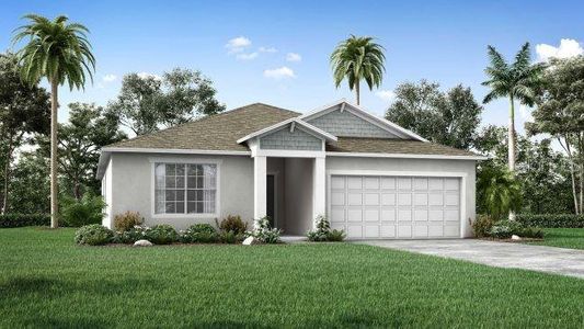 New construction Single-Family house 593 Broadoak Dr, Dundee, FL 33838 plan The Maple - image